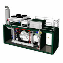 500 kW Erdgas/Biogasgenerator mit Man Engine Set